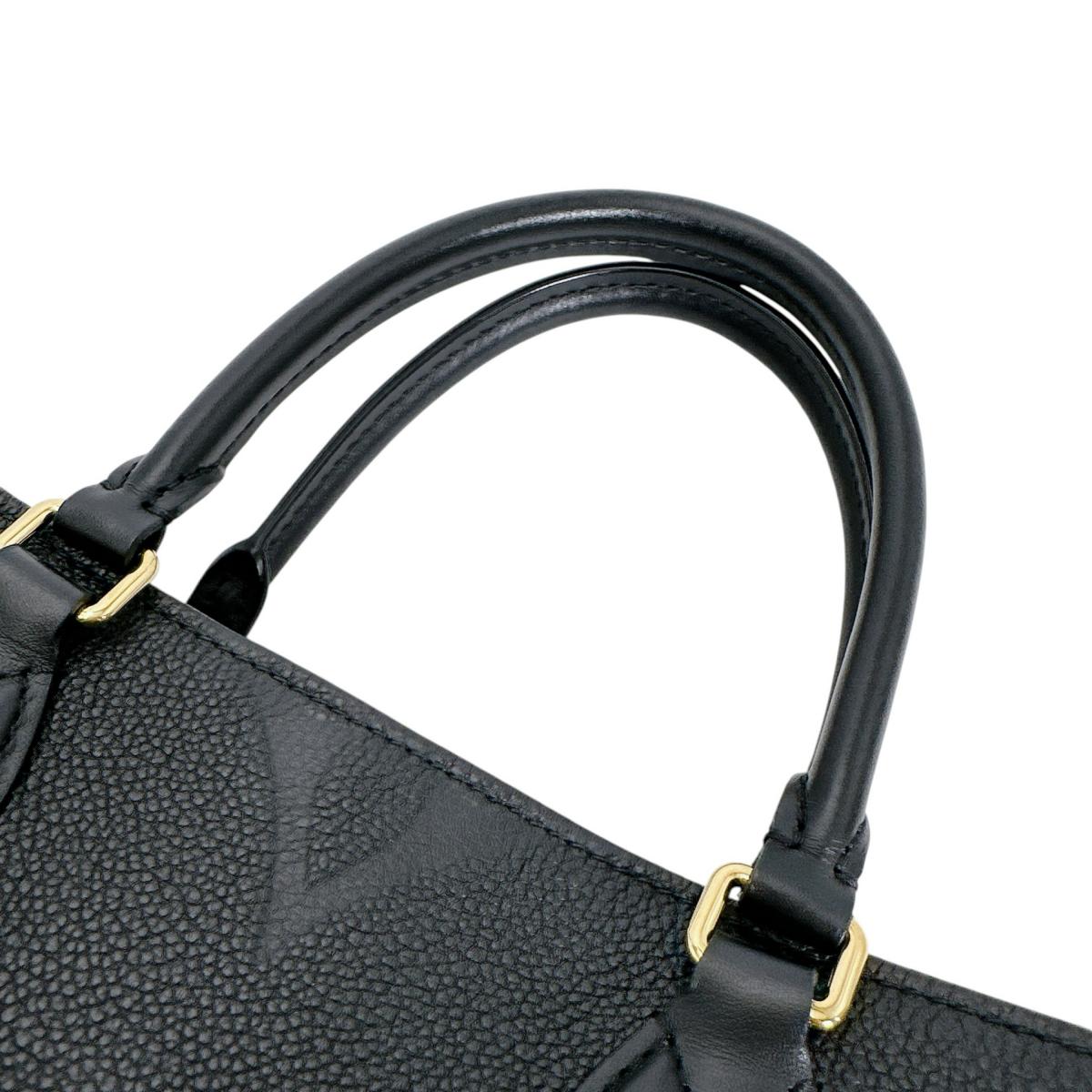 ルイヴィトン LOUIS VUITTON トートバッグ
 ハンドバッグ アンプラント オンザゴーMM モノグラムアンプラント M45595 ノワール LV
 【SS】
 【中古】
