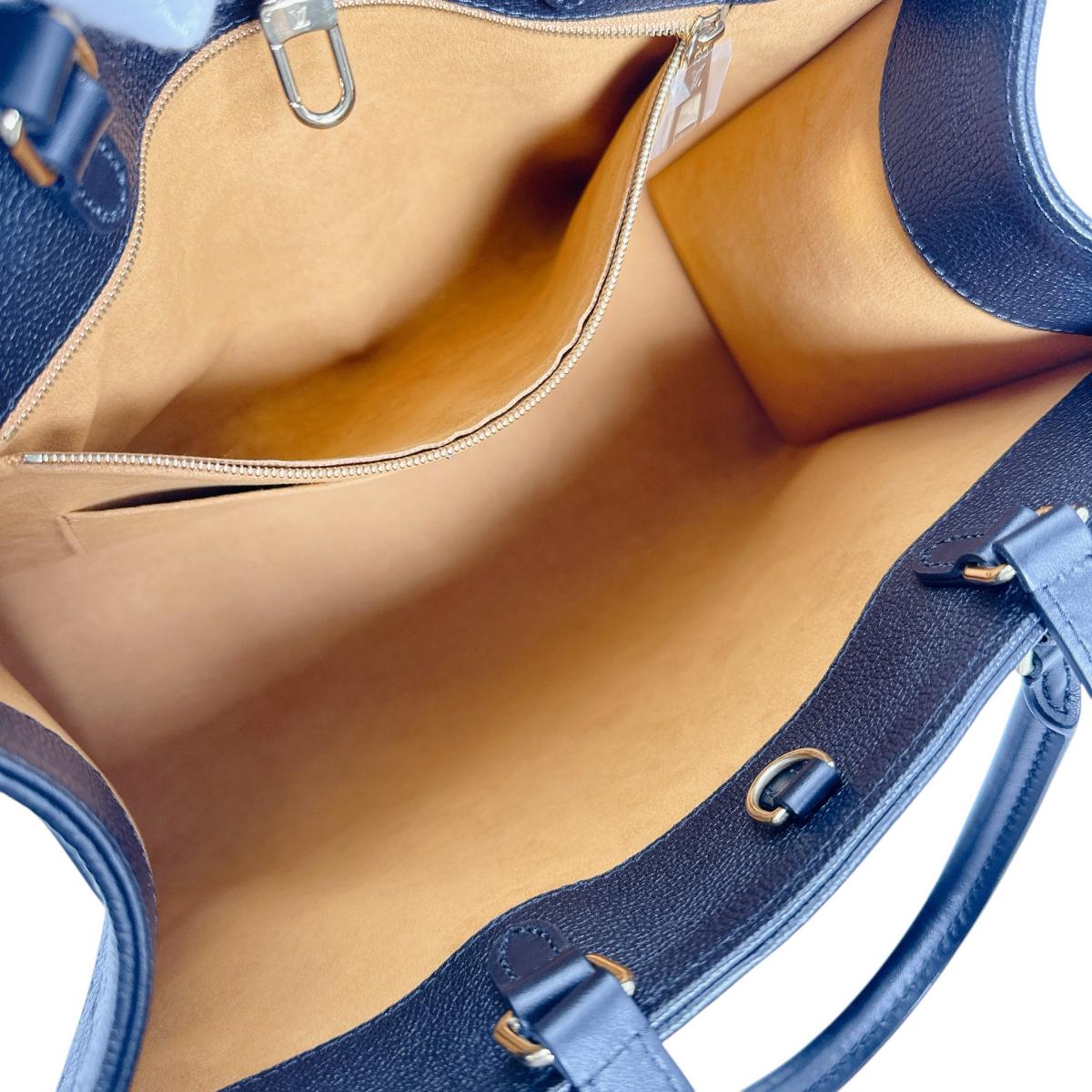 ルイヴィトン LOUIS VUITTON トートバッグ
 ハンドバッグ アンプラント オンザゴーMM モノグラムアンプラント M45595 ノワール LV
 【SS】
 【中古】