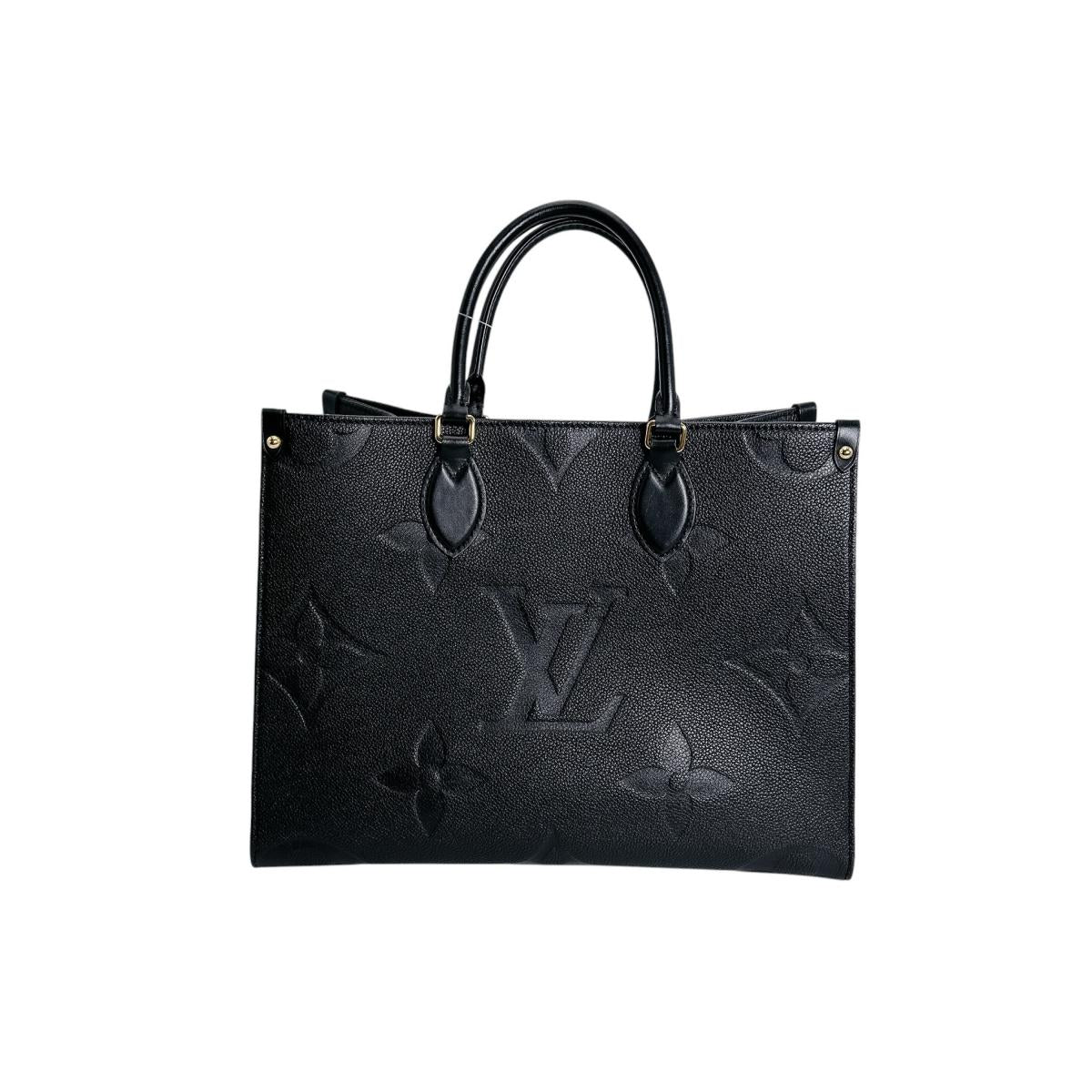 ルイヴィトン LOUIS VUITTON トートバッグ
 ハンドバッグ アンプラント オンザゴーMM モノグラムアンプラント M45595 ノワール LV
 【SS】
 【中古】