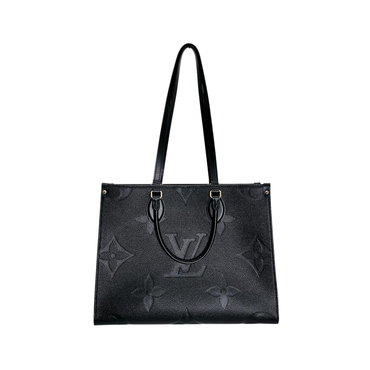 ルイヴィトン LOUIS VUITTON トートバッグ
 ハンドバッグ アンプラント オンザゴーMM モノグラムアンプラント M45595 ノワール LV
 【SS】
 【中古】
