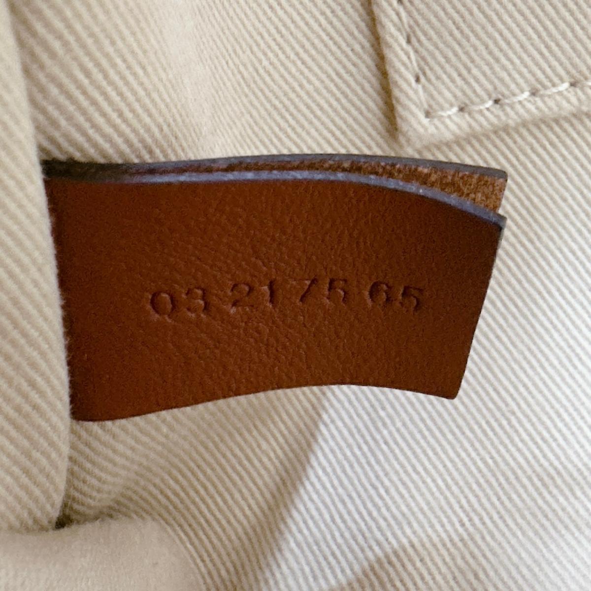 クロエ Chloe ハンドバッグ
 トートバッグ ウッディスモール Woody コットンキャンバス ベージュ 【SS】
 【中古】