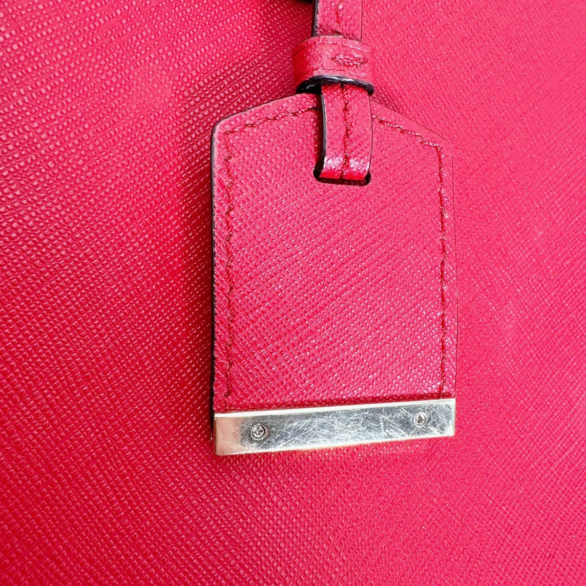 ケイトスペード Kate Spade ハンドバッグ
 2WAYバッグ トートバッグ ショルダーバッグ レザー RN0102760 レッド 【SS】
 【中古】