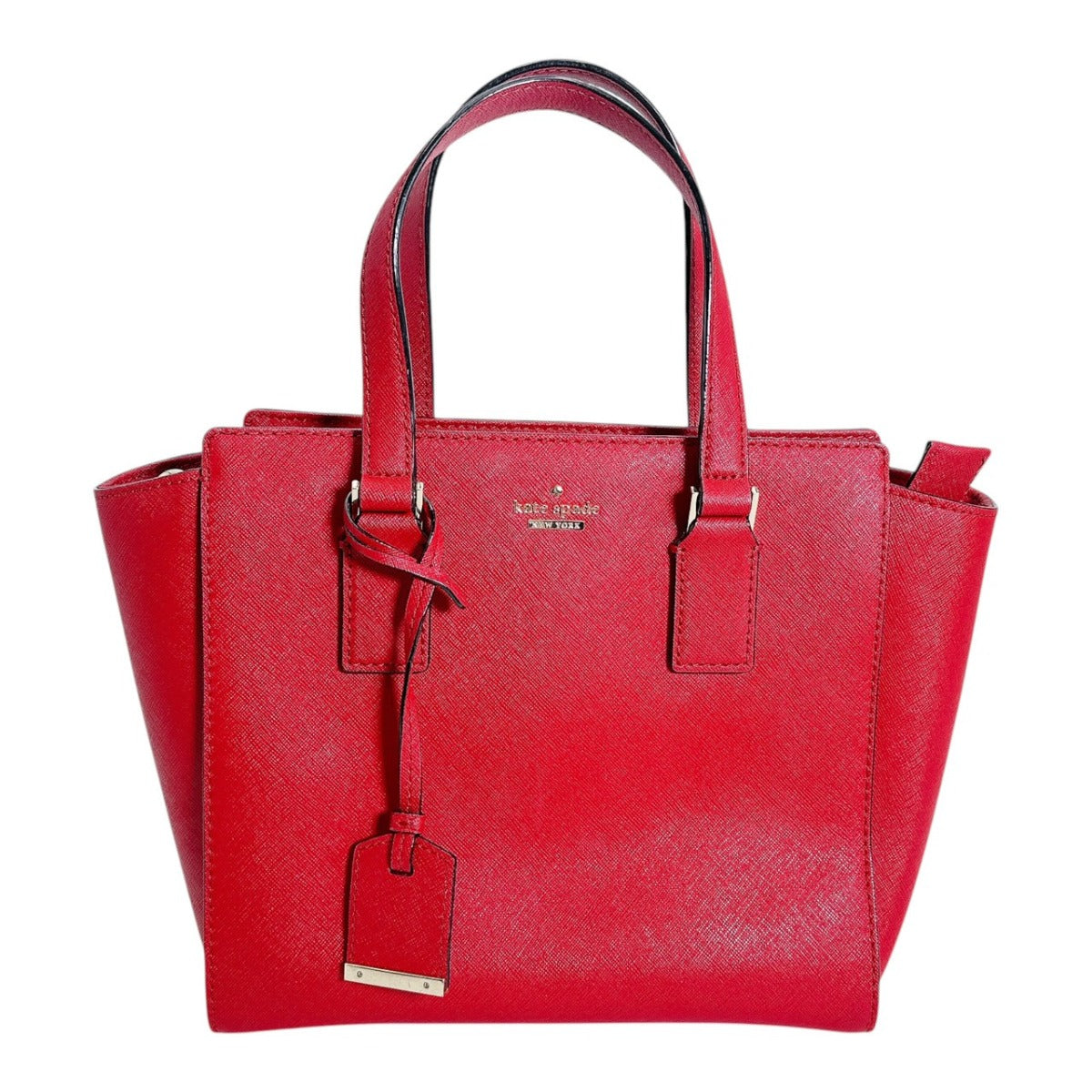 ケイトスペード Kate Spade ハンドバッグ
 2WAYバッグ トートバッグ ショルダーバッグ レザー RN0102760 レッド 【SS】
 【中古】