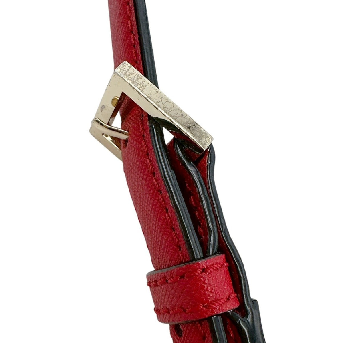 ケイトスペード Kate Spade ハンドバッグ
 2WAYバッグ トートバッグ ショルダーバッグ レザー RN0102760 レッド 【SS】
 【中古】