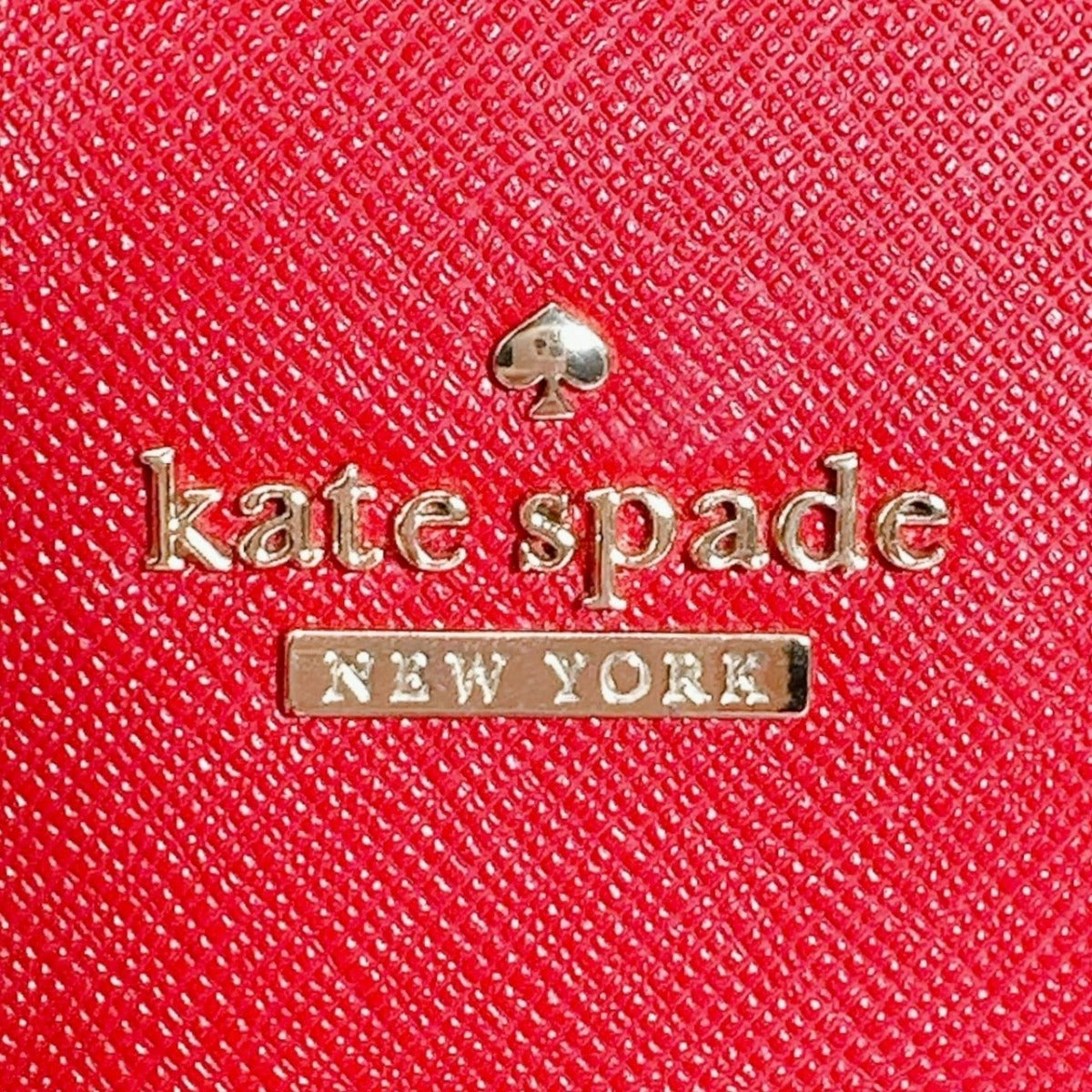 ケイトスペード Kate Spade ハンドバッグ
 2WAYバッグ トートバッグ ショルダーバッグ レザー RN0102760 レッド 【SS】
 【中古】