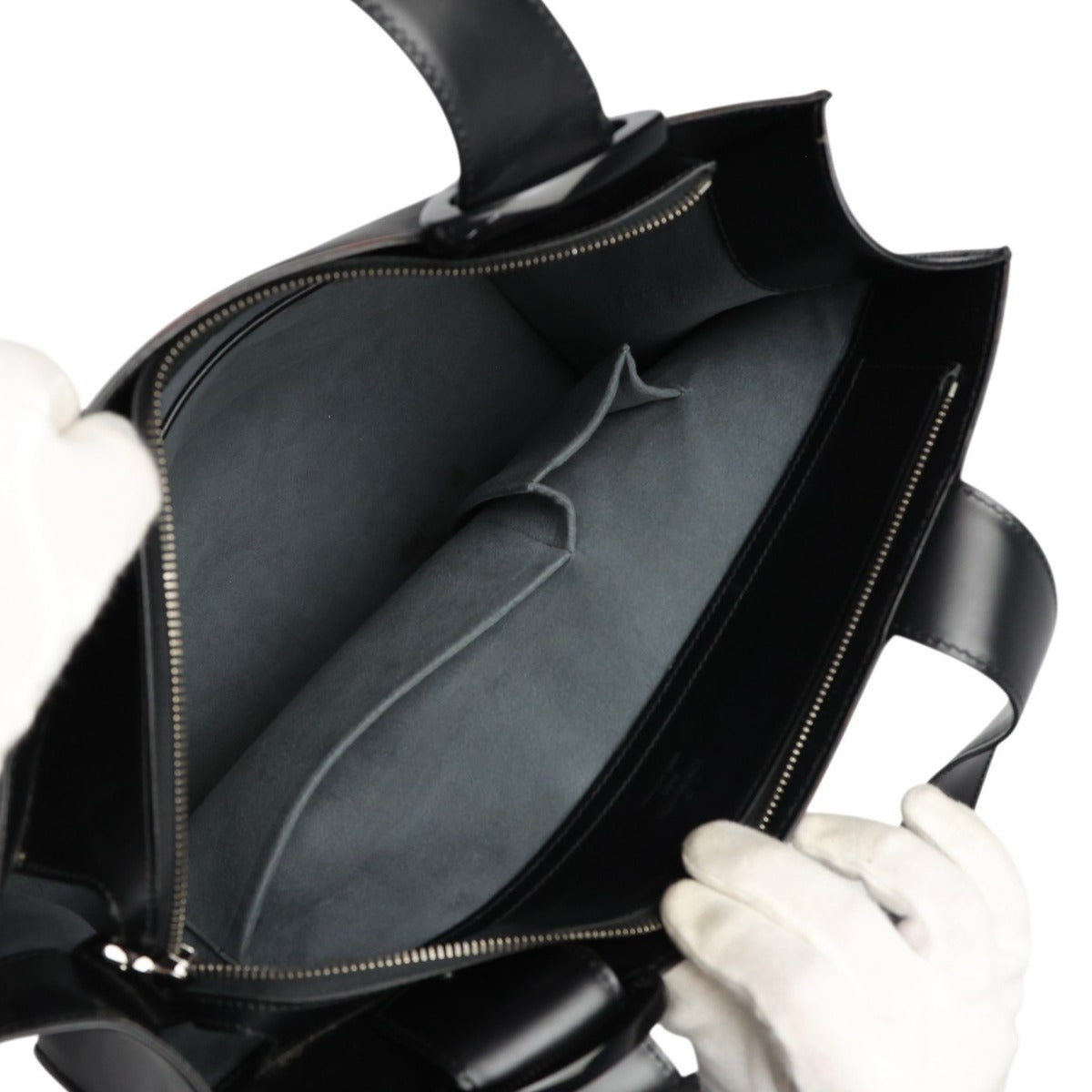 ルイヴィトン LOUIS VUITTON ショルダーバッグ
 トートバッグ エピ ジェモ エピレザー M52452 ブラック LV
 【SS】
 【中古】