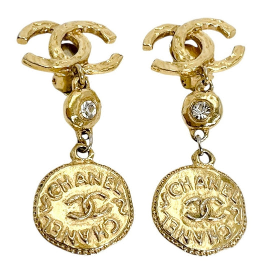 シャネル CHANEL イヤリング
 イヤリング 大ぶり ココマーク GP ゴールド 【SS】
 【中古】