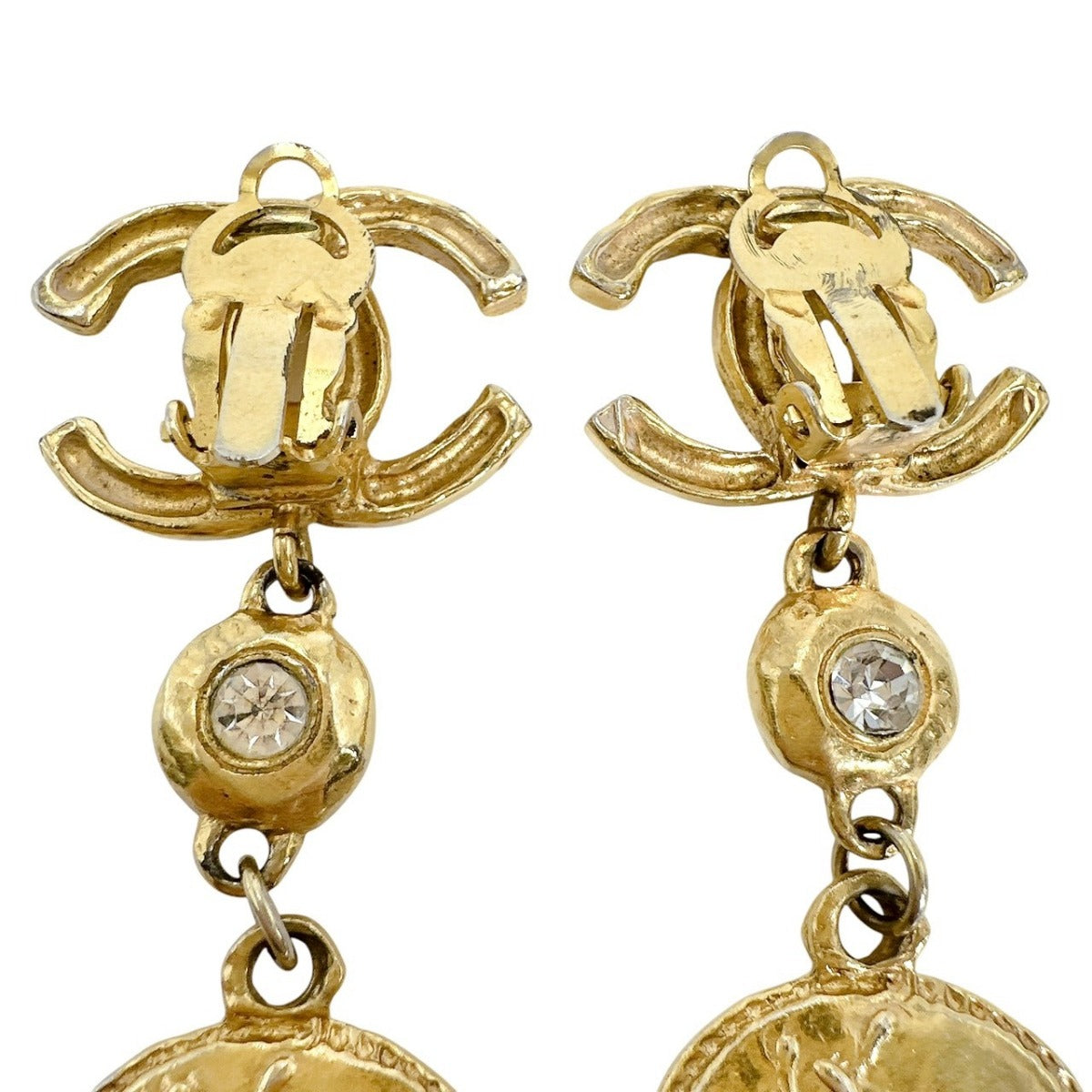 シャネル CHANEL イヤリング
 イヤリング 大ぶり ココマーク GP ゴールド 【SS】
 【中古】