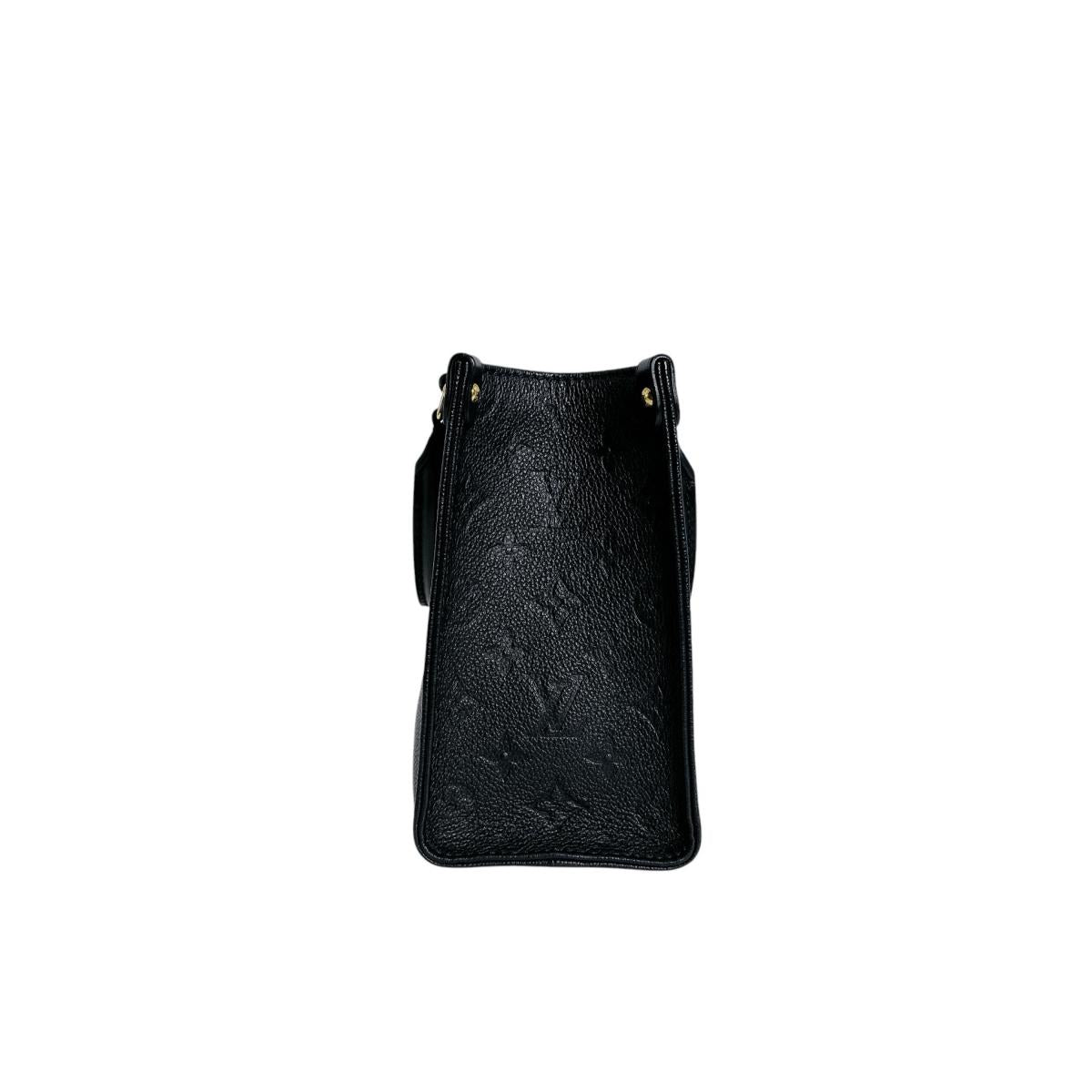 ルイヴィトン LOUIS VUITTON トートバッグ
 ハンドバッグ モノグラムアンプラント オンザゴーPM モノグラムアンプラント M45653 ノワール LV
 【SS】
 【中古】