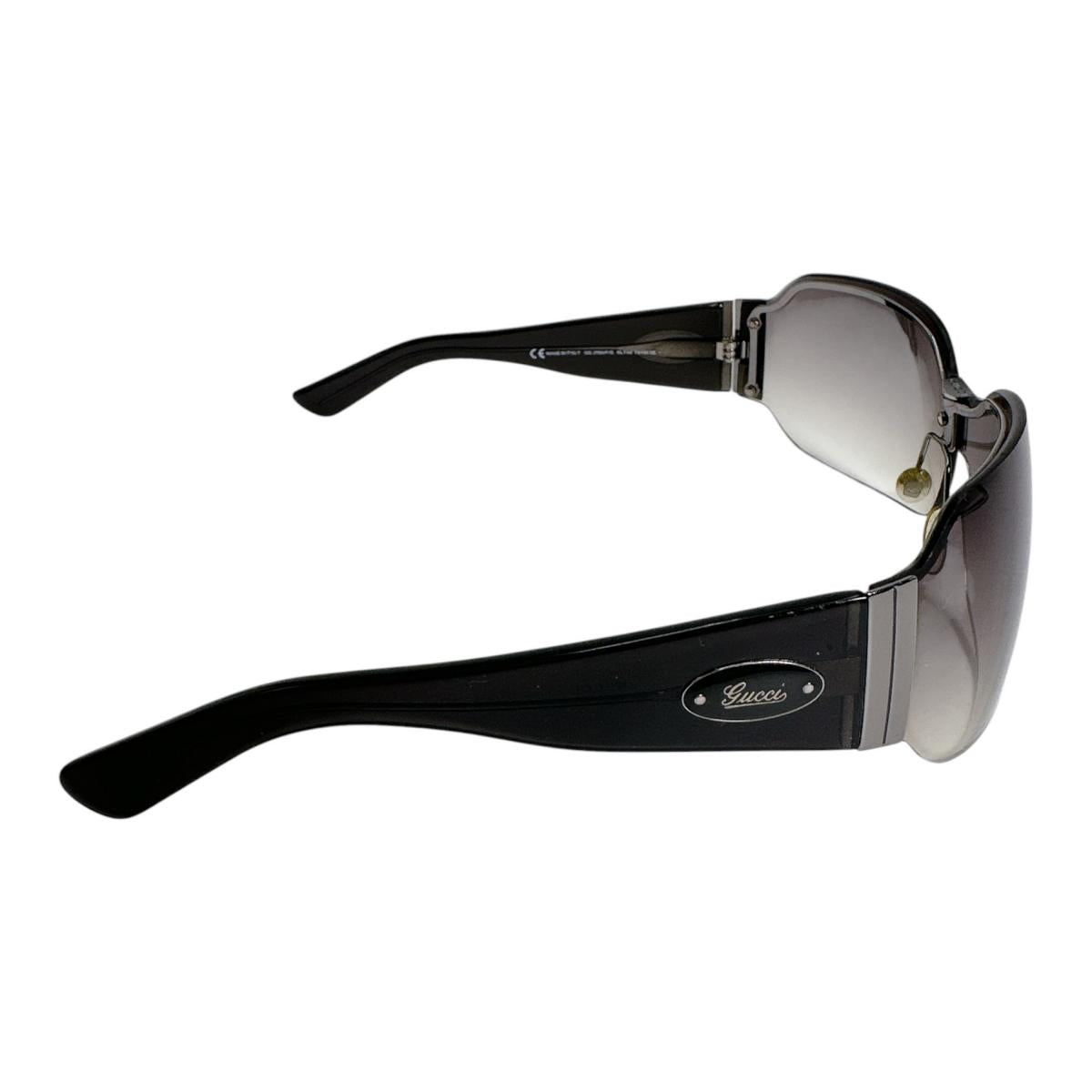 グッチ GUCCI サングラス
 グラデーションレンズ 74□01 115 RLT44 プラスチック GG2768/F/S ブラック 【SS】
 【中古】