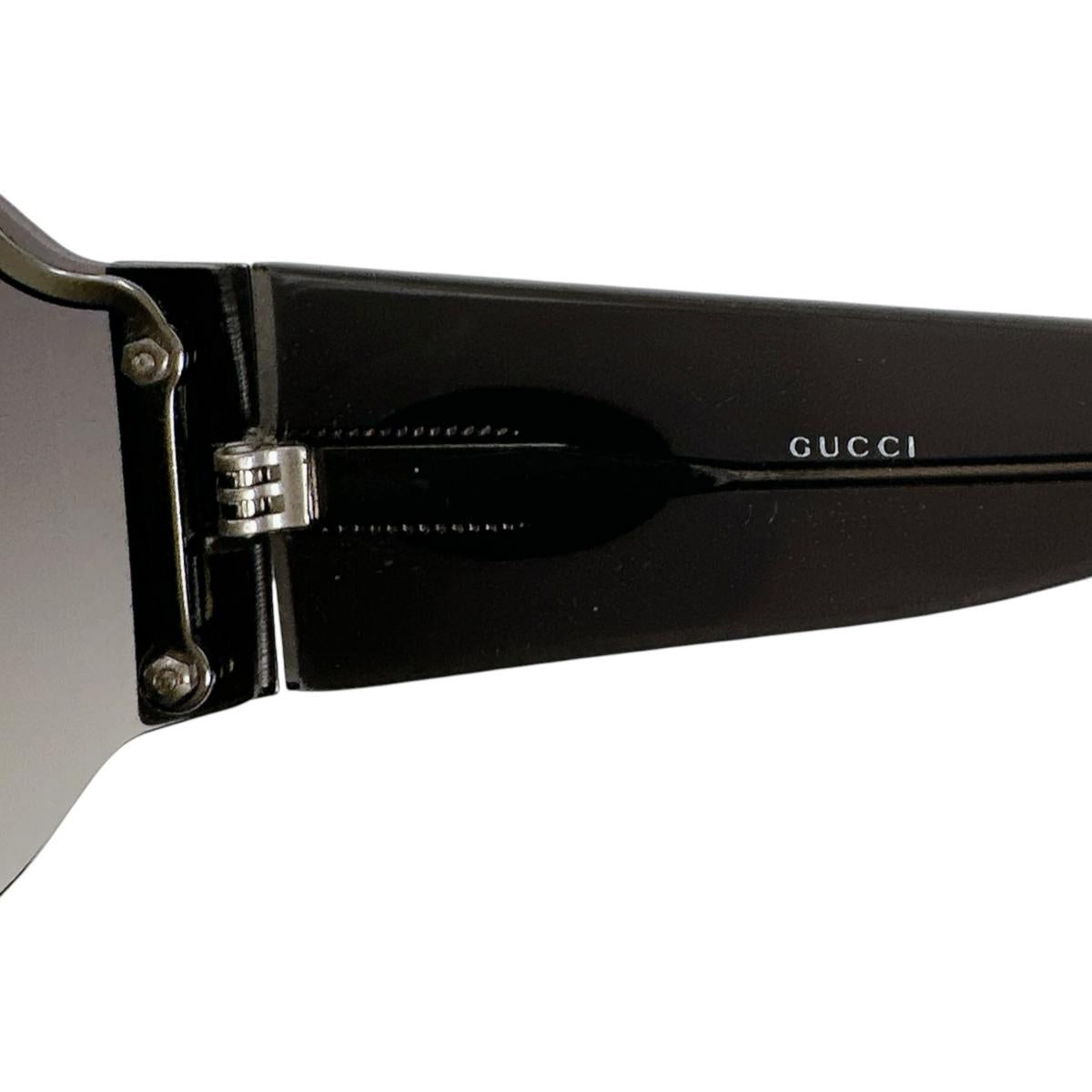 グッチ GUCCI サングラス
 グラデーションレンズ 74□01 115 RLT44 プラスチック GG2768/F/S ブラック 【SS】
 【中古】