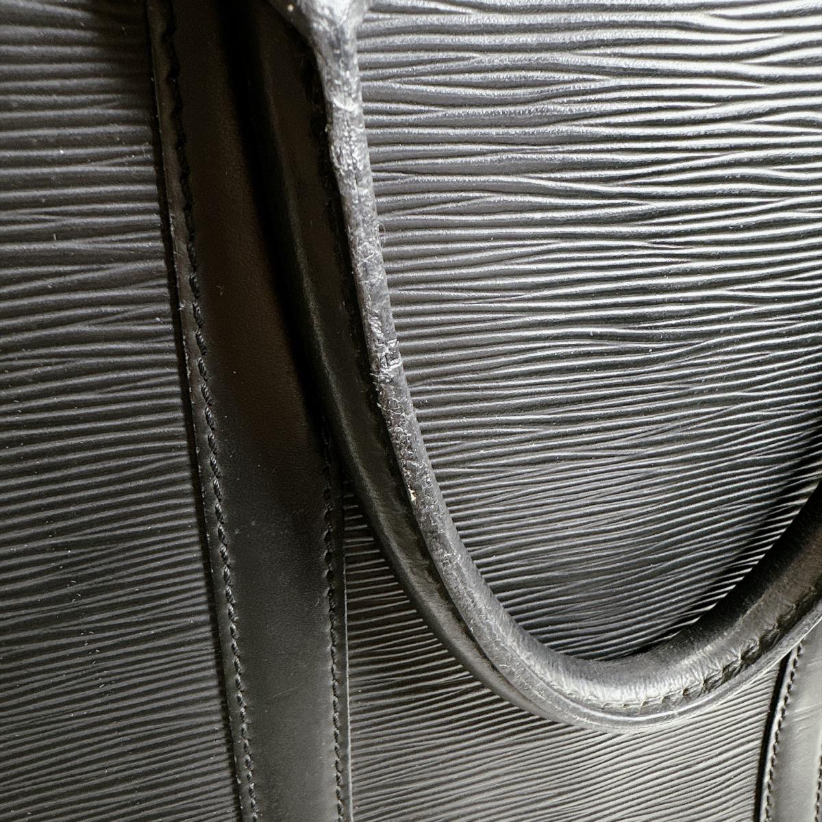 ルイヴィトン LOUIS VUITTON ビジネスバッグ
 ビジネスバッグ エピ ポルトドキュマン・ヴォワヤージュ エピレザー M54472 ブラック LV
 【SS】
 【中古】