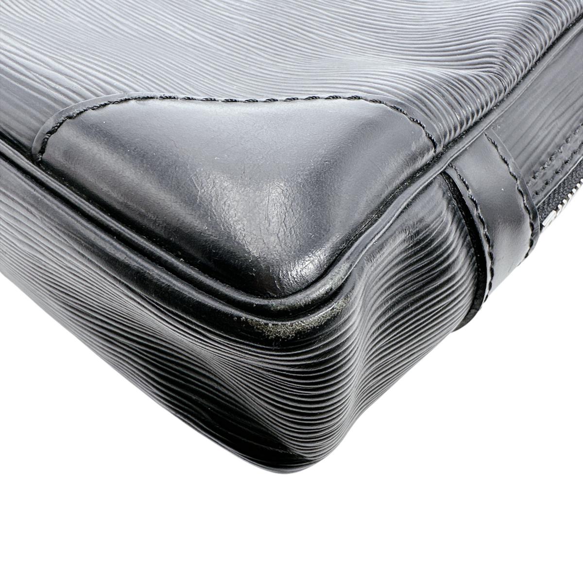 ルイヴィトン LOUIS VUITTON ビジネスバッグ
 ビジネスバッグ エピ ポルトドキュマン・ヴォワヤージュ エピレザー M54472 ブラック LV
 【SS】
 【中古】