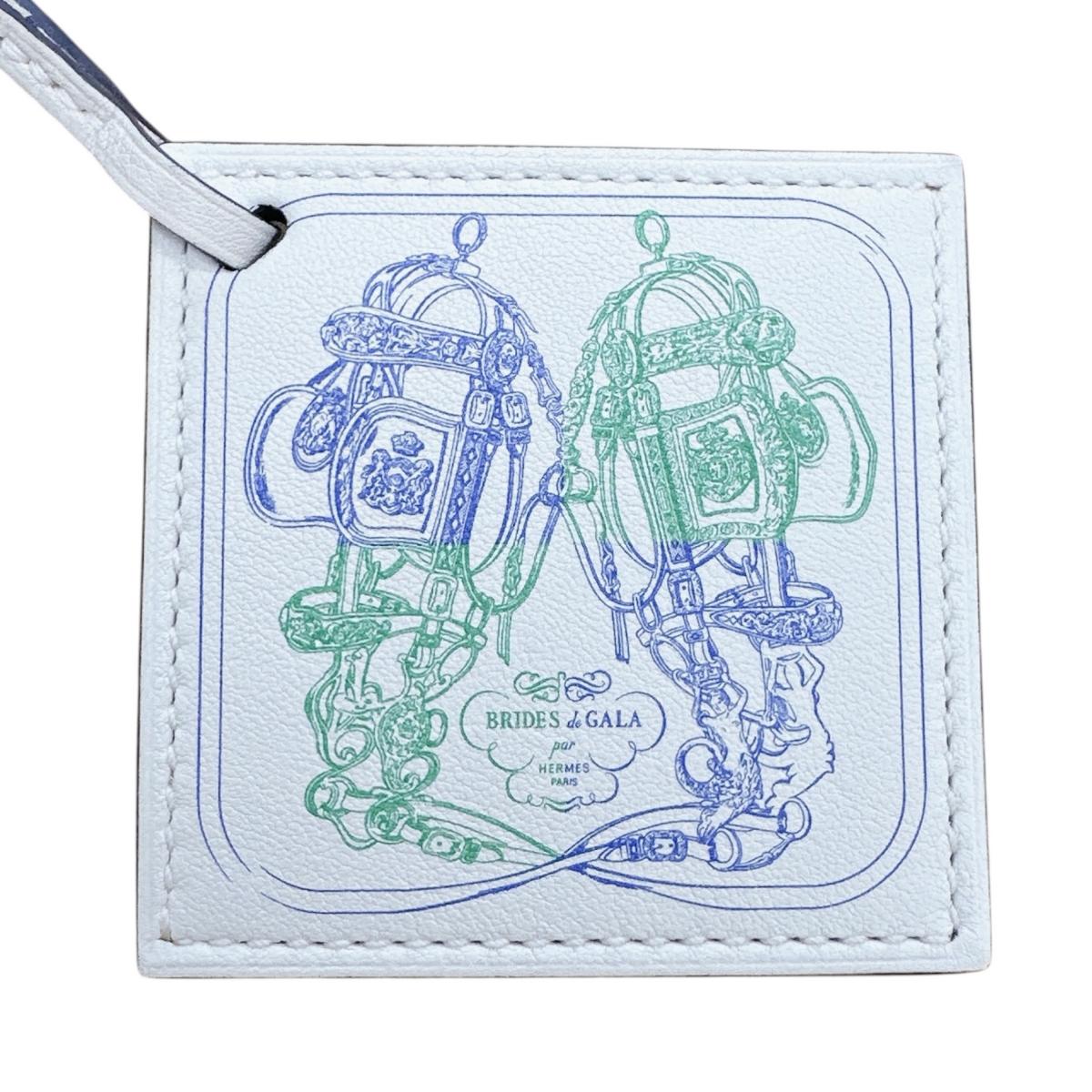 エルメス HERMES チャーム
 チャーム BRIDES de GALA カレナノ 080267CA ホワイト 【中古】