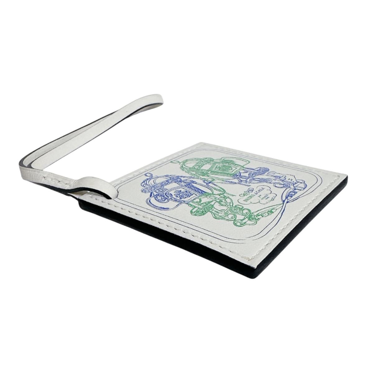 エルメス HERMES チャーム
 チャーム BRIDES de GALA カレナノ 080267CA ホワイト 【中古】