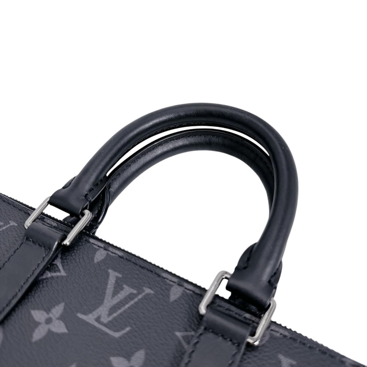 ルイヴィトン LOUIS VUITTON トートバッグ
 ショルダーバッグ モノグラム・エクリプス サックプラ・クロス モノグラムキャンバス M46098 ブラック LV
 【SS】
 【中古】