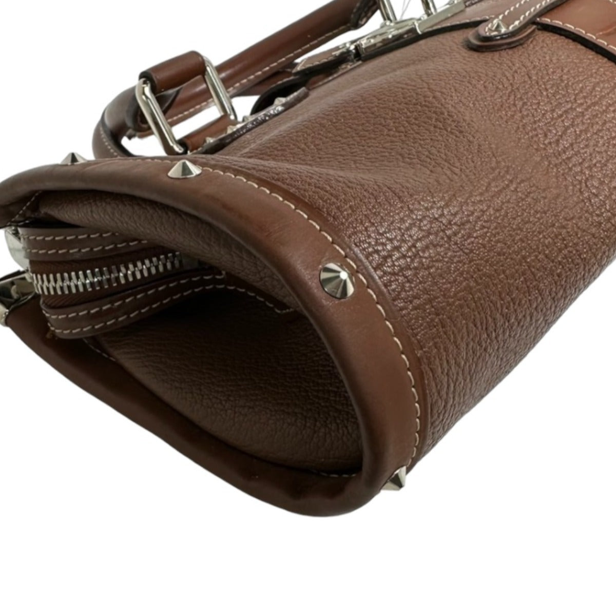 ルイヴィトン LOUIS VUITTON ハンドバッグ
 シエンヌ スハリ エパヌイPM 羊革 M91884 ブラウン LV
 【SS】
 【中古】