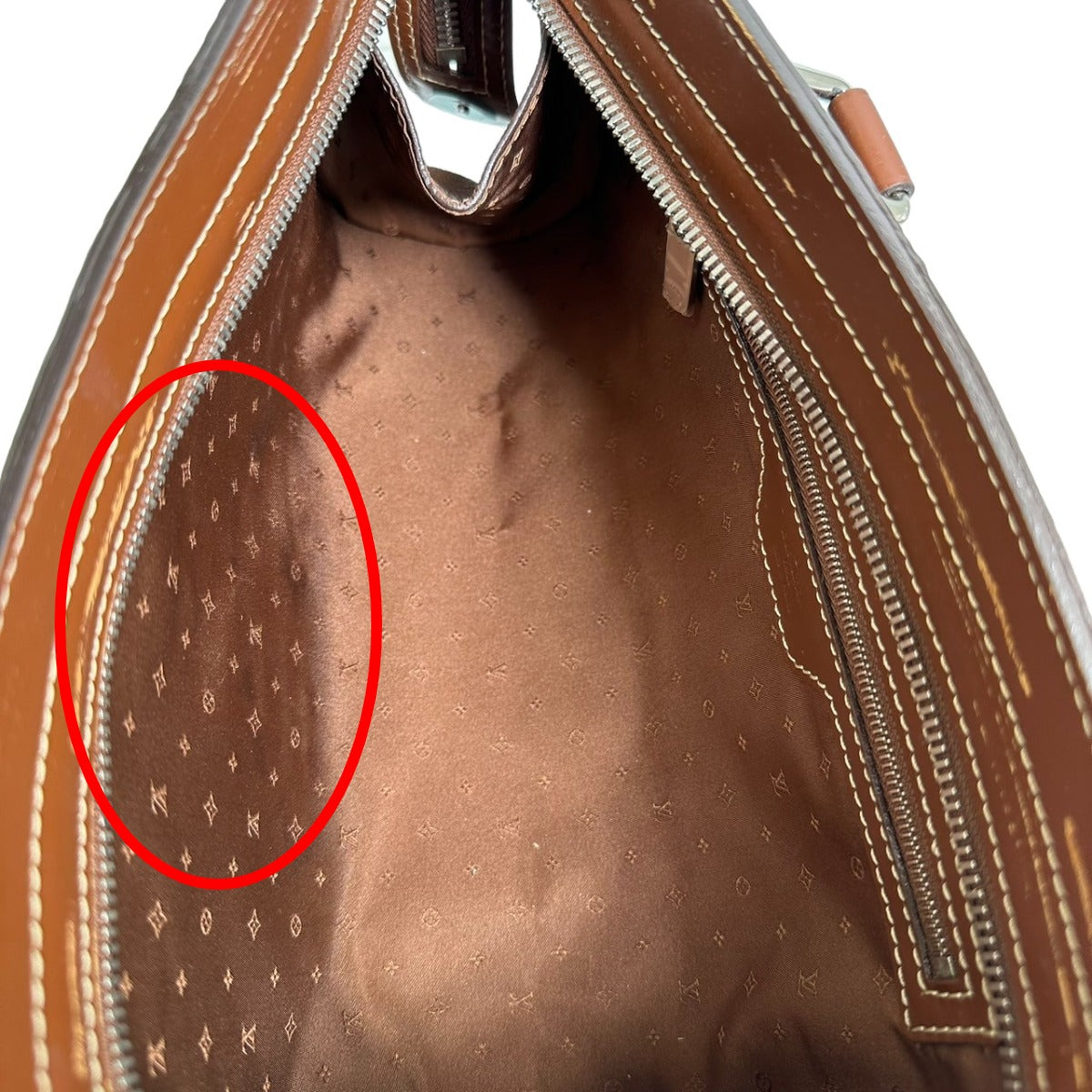 ルイヴィトン LOUIS VUITTON ハンドバッグ
 シエンヌ スハリ エパヌイPM 羊革 M91884 ブラウン LV
 【SS】
 【中古】