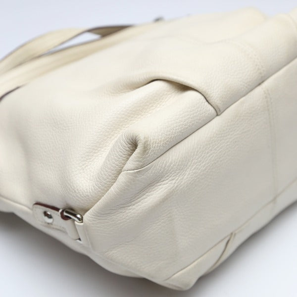 コーチ COACH ショルダーバッグ
 2WAY ハンドバッグ ショルダーバッグ レザー レザー F17165 クリーム 【SS】
 【中古】