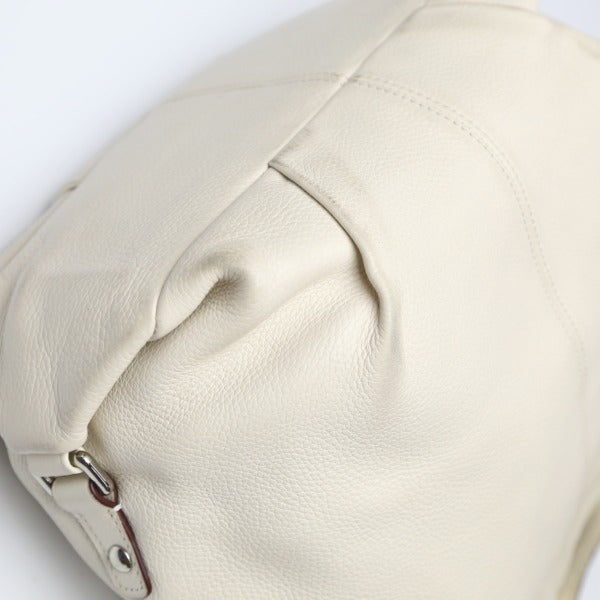 コーチ COACH ショルダーバッグ
 2WAY ハンドバッグ ショルダーバッグ レザー レザー F17165 クリーム 【SS】
 【中古】