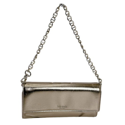 ケイトスペード Kate Spade 長財布
 チェーンウォレット 3つ折り長財布 ミニバッグ ゴールド×ピンク 【SS】
 【中古】