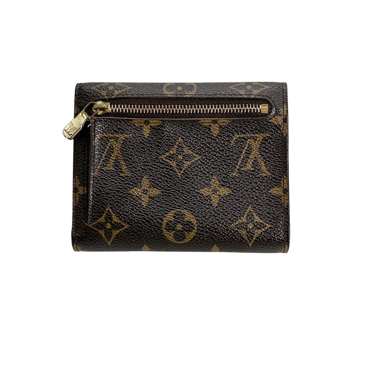 ルイヴィトン LOUIS VUITTON 三つ折り財布
 ポルトフォイユ・コアラ モノグラム 小銭入れ付 モノグラムキャンバス M58013 ブラウン LV
 【SS】
 【中古】