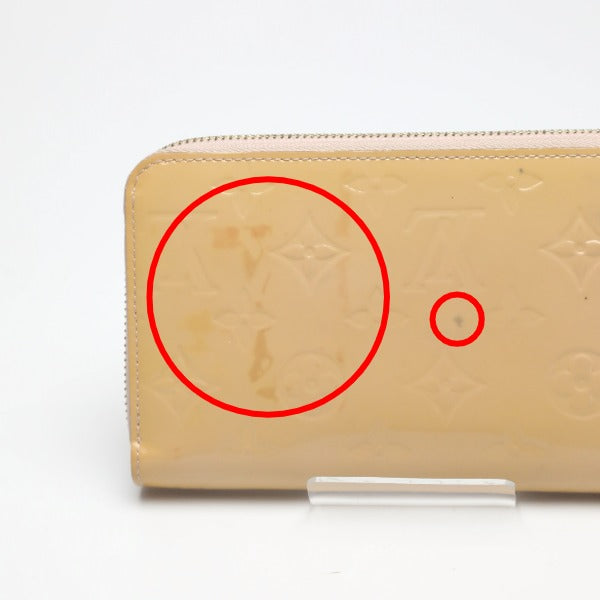 ルイヴィトン LOUIS VUITTON 長財布
 ラウンドファスナー ヴェルニ ジッピーウォレット モノグラムヴェルニ M90076 ローズアンジェリーク LV
 【SS】
 【中古】