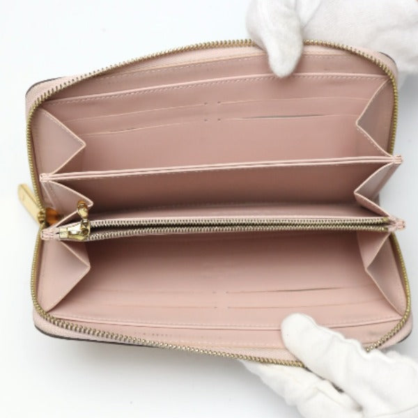ルイヴィトン LOUIS VUITTON 長財布
 ラウンドファスナー ヴェルニ ジッピーウォレット モノグラムヴェルニ M90076 ローズアンジェリーク LV
 【SS】
 【中古】