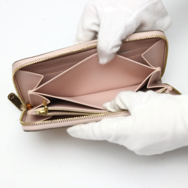 ルイヴィトン LOUIS VUITTON 長財布
 ラウンドファスナー ヴェルニ ジッピーウォレット モノグラムヴェルニ M90076 ローズアンジェリーク LV
 【SS】
 【中古】