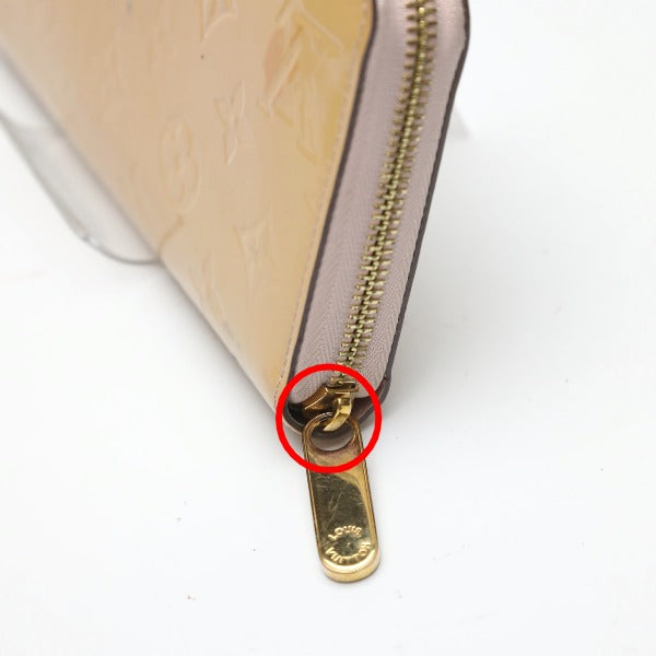 ルイヴィトン LOUIS VUITTON 長財布
 ラウンドファスナー ヴェルニ ジッピーウォレット モノグラムヴェルニ M90076 ローズアンジェリーク LV
 【SS】
 【中古】