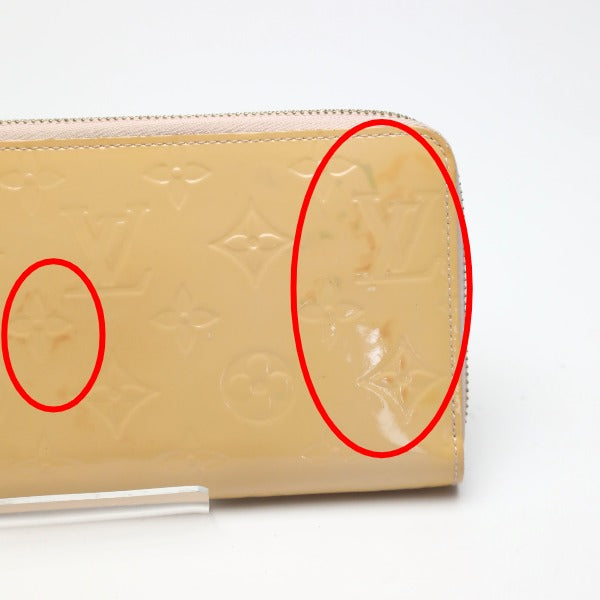 ルイヴィトン LOUIS VUITTON 長財布
 ラウンドファスナー ヴェルニ ジッピーウォレット モノグラムヴェルニ M90076 ローズアンジェリーク LV
 【SS】
 【中古】