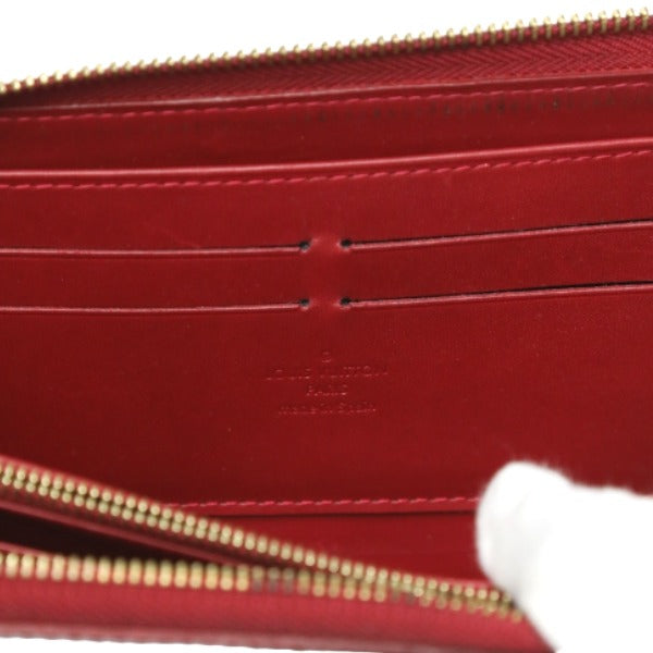 ルイヴィトン LOUIS VUITTON 長財布
 ラウンドファスナー ヴェルニ ジッピーウォレット モノグラムヴェルニ M91981 ポムダムール LV
 【SS】
 【中古】