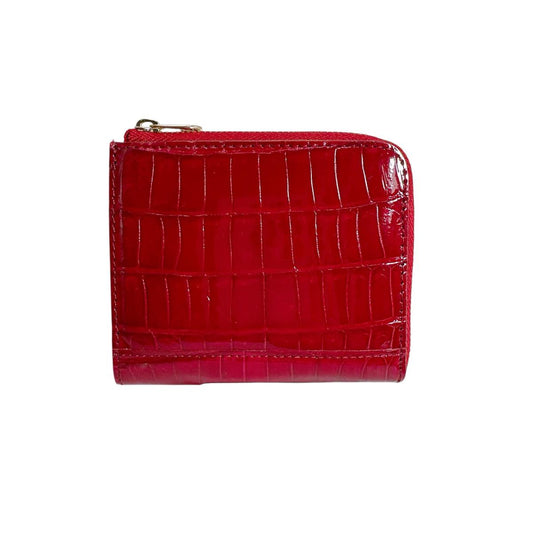 クロコダイル CROCODILE コインケース
 L字小銭入れ HENG LONG クロコダイル KS-606 ルビー 【SS】