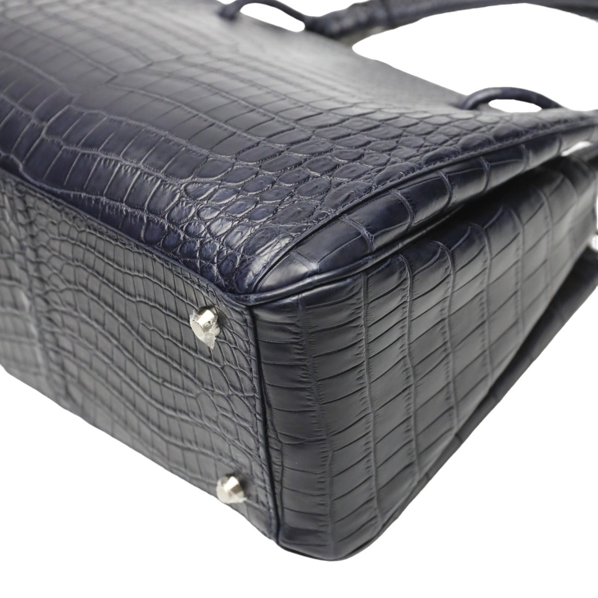 Handbags 
2WAY Matte Crocodile Shoulder Bag Crocodile 5885 Navy [SS] 