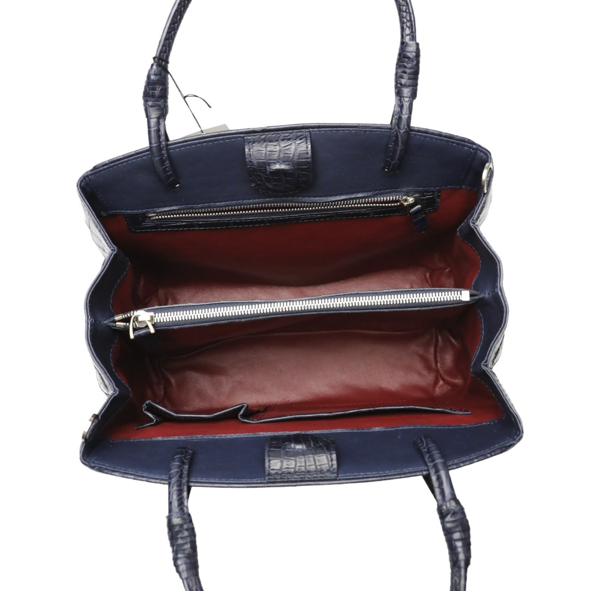 Handbags 
2WAY Matte Crocodile Shoulder Bag Crocodile 5885 Navy [SS] 
