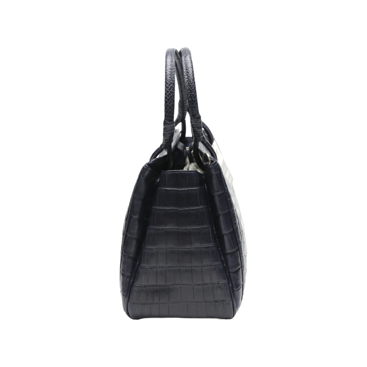 Handbags 
2WAY Matte Crocodile Shoulder Bag Crocodile 5885 Navy [SS] 