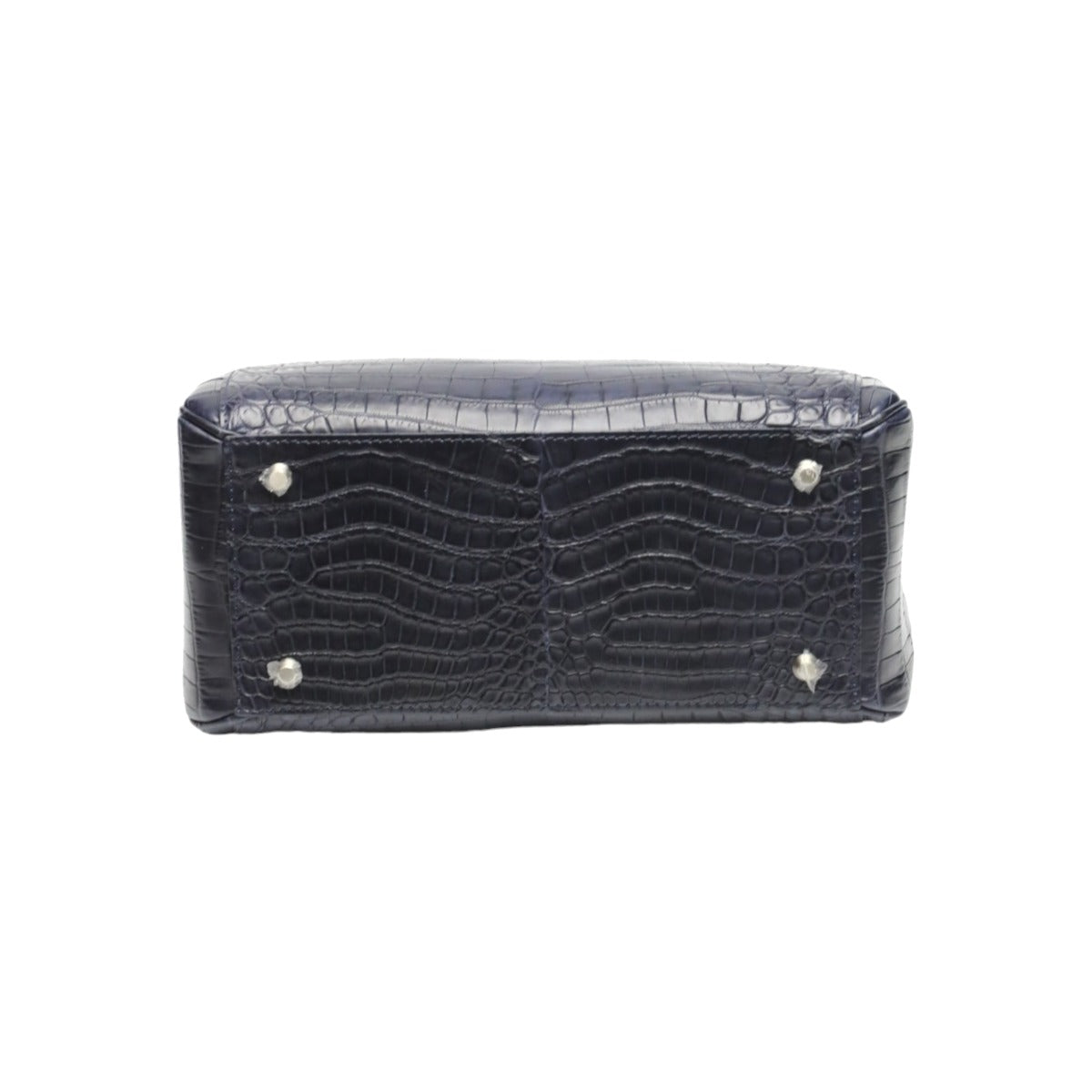 Handbags 
2WAY Matte Crocodile Shoulder Bag Crocodile 5885 Navy [SS] 
