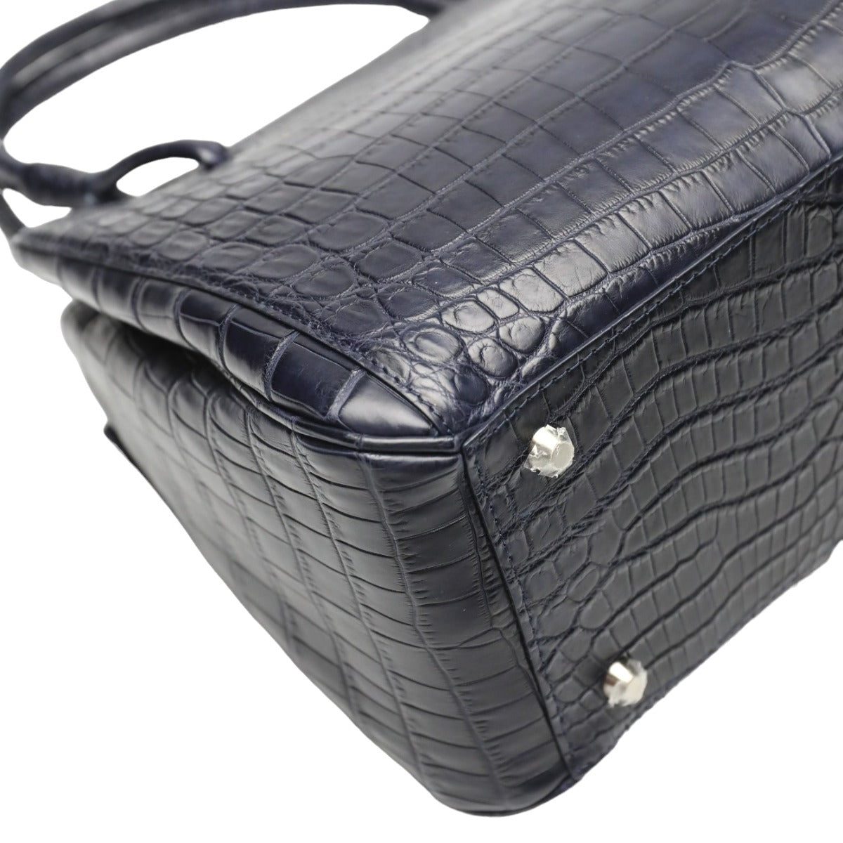 Handbags 
2WAY Matte Crocodile Shoulder Bag Crocodile 5885 Navy [SS] 