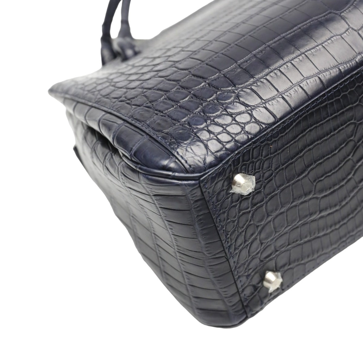 Handbags 
2WAY Matte Crocodile Shoulder Bag Crocodile 5885 Navy [SS] 