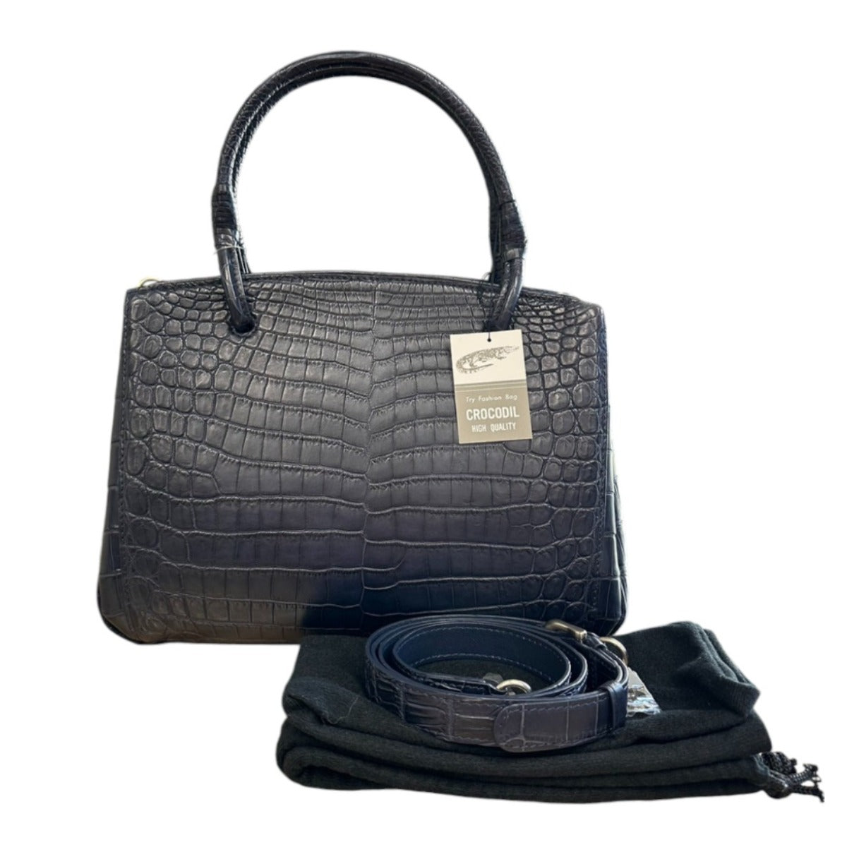 Handbags
 
2WAY Matte Crocodile Shoulder Bag Crocodile 5885 Navy [SS] 