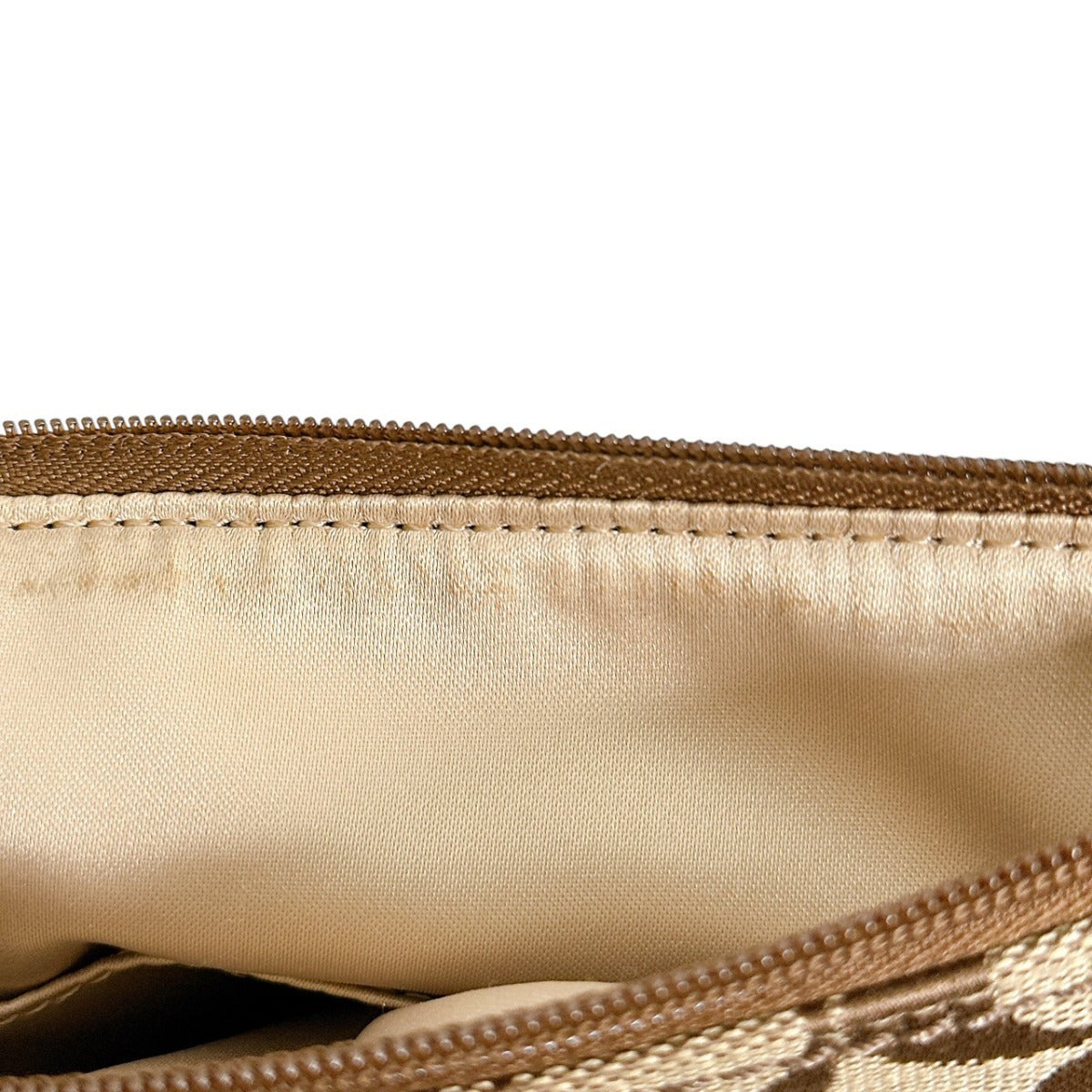 Coach shoulder bag
 Crossbody Signature Leather Brown x Pink [SS]
 【second hand】 
