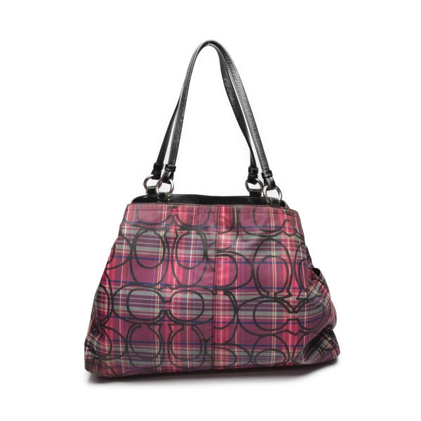 Coach COACH tote bag
 Check Signature Leather H1049-F15480 Multicolor [SS]
 【second hand】 