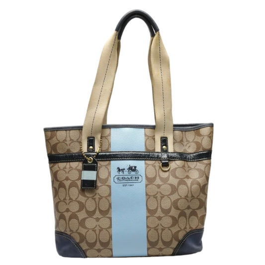 Coach handbags
 Tote Bag Signature Canvas G0773-11350P Brown [SS]
 【second hand】 