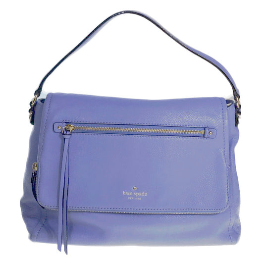 ケイトスペード Kate Spade ショルダーバッグ
 ハンドバッグ カーフ 2WAY カーフ ブルー 【SS】
 【中古】