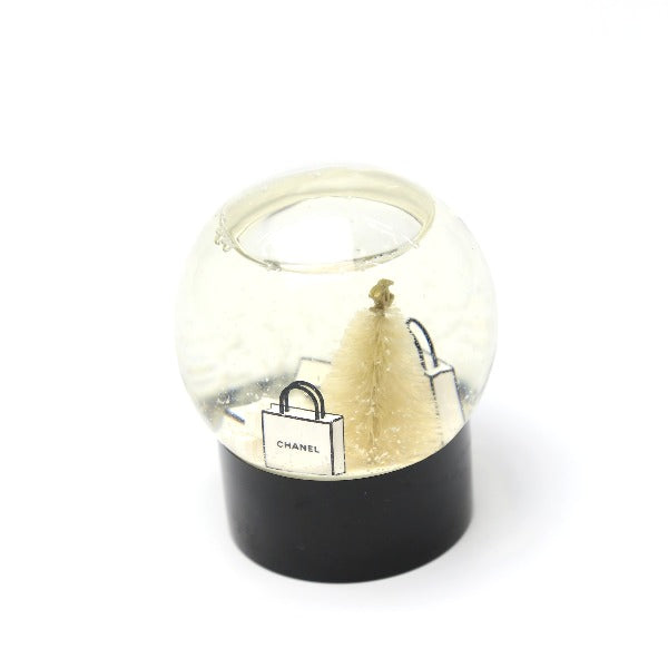 CHANEL Objects
 Snow globe novelty glass black [SS]
 【second hand】 