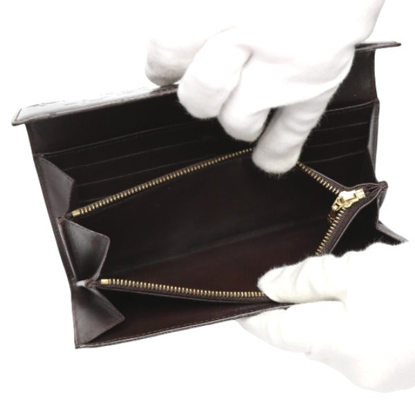 ルイヴィトン LOUIS VUITTON 長財布
 2つ折ファスナー付き長財布 ヴェルニ ポルトフォイユサラ モノグラムヴェルニ M93524 アマラント LV
 【SS】
 【中古】