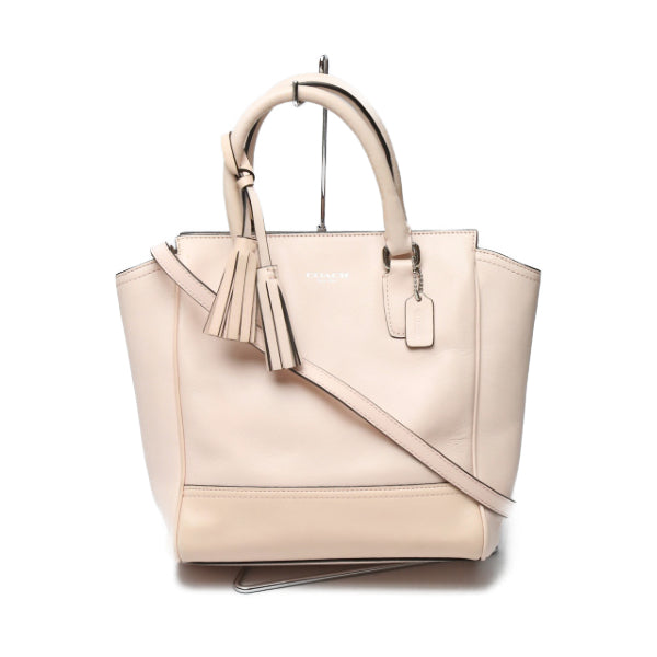 コーチ COACH ハンドバッグ
 ショルダーバッグ 斜めかけ 2WAY レザー ピンク 【SS】
 【中古】