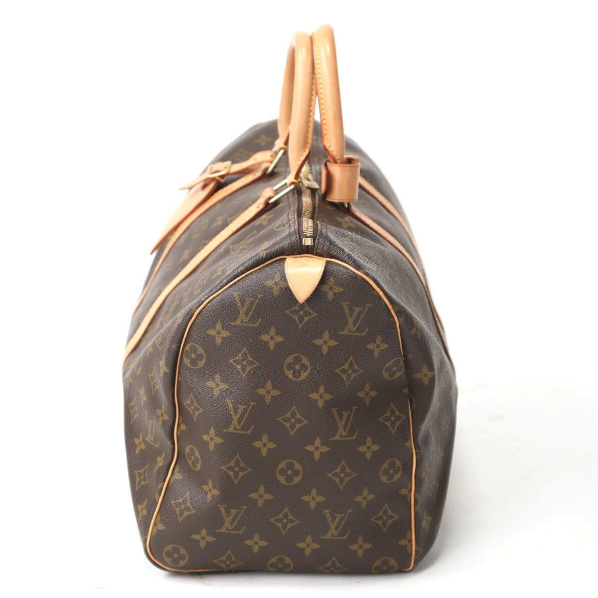 ルイヴィトン LOUIS VUITTON ボストンバッグ
 旅行カバン モノグラム キーポル45 モノグラムキャンバス M41428 ブラウン LV
 【SS】
 【中古】