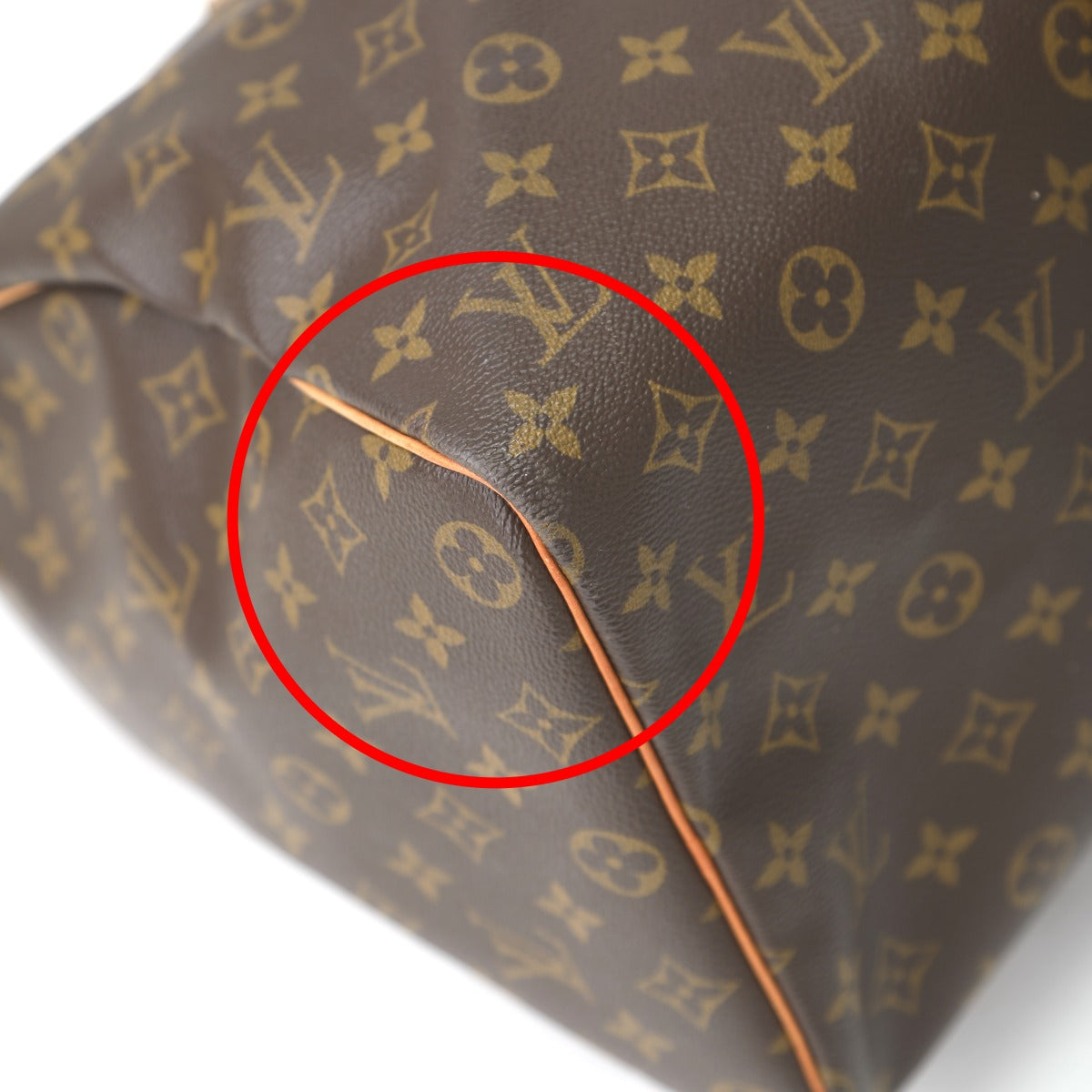 ルイヴィトン LOUIS VUITTON ボストンバッグ
 旅行カバン モノグラム キーポル45 モノグラムキャンバス M41428 ブラウン LV
 【SS】
 【中古】