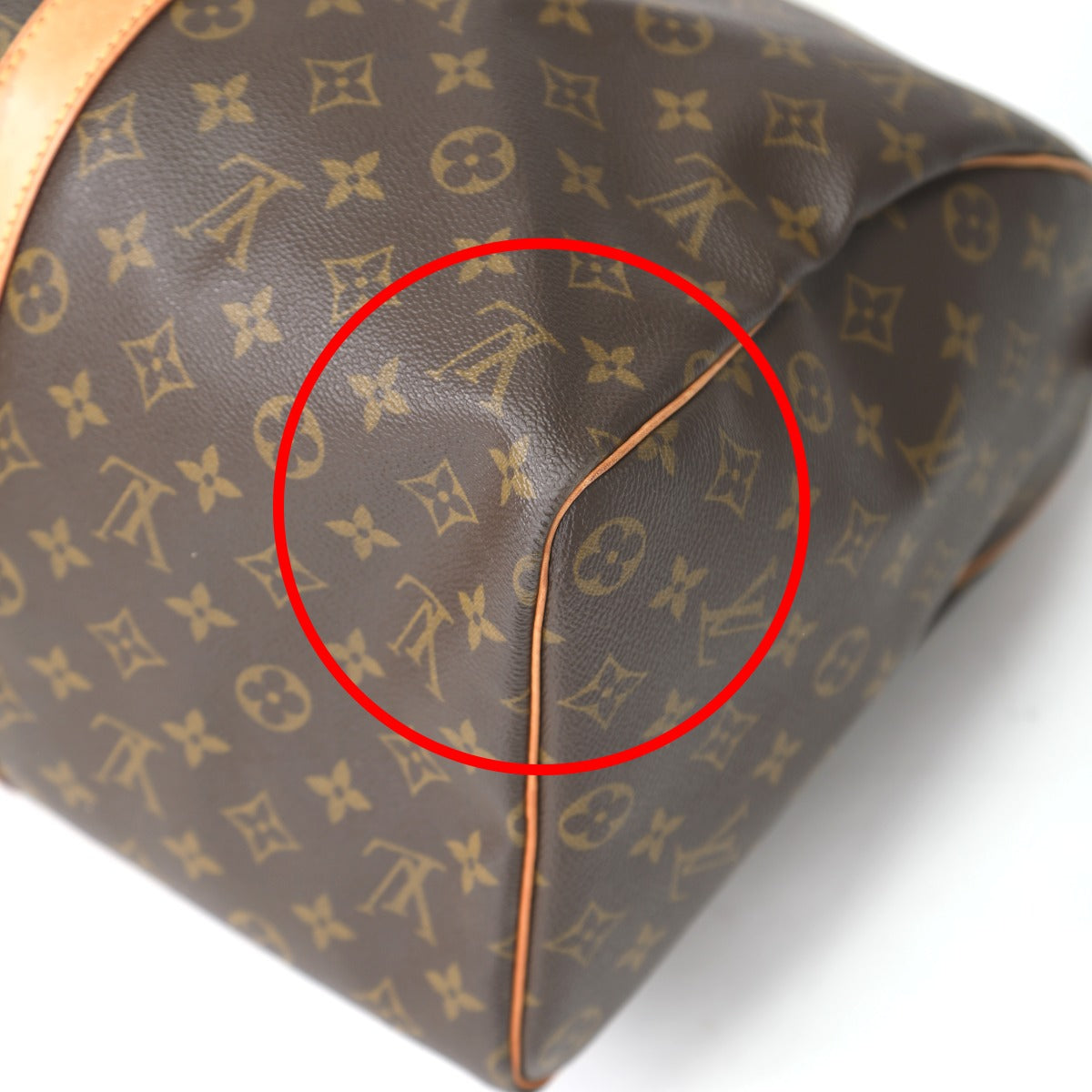 ルイヴィトン LOUIS VUITTON ボストンバッグ
 旅行カバン モノグラム キーポル45 モノグラムキャンバス M41428 ブラウン LV
 【SS】
 【中古】